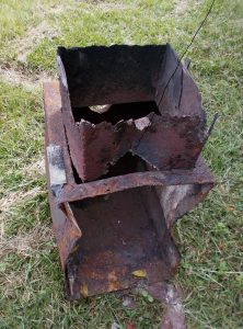 Sorry remains of firebox